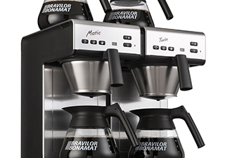 Bravilor serie Mondo, Matic, TH, Novo en Iso (koffie in kannen)
