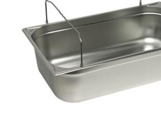 Gastronormbakken met beugelgrepen