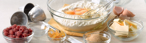 Glazen schalen sfeer