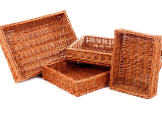 Rieten broodmanden