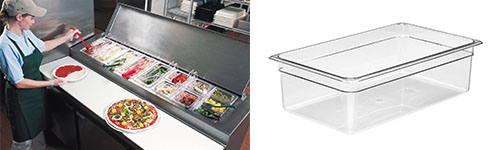 Camwear 14CW clear 14CW135 Cambro polycarbonaat gastronormbak GN-bak