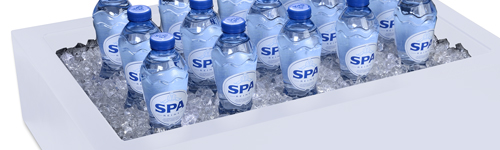 crushed ice presentatie gn bakken