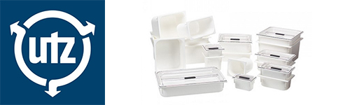 UTZ gastronormbakken gastronormdeksels GN bak deksel polypropyleen