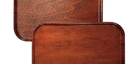 Dienbladen polypropyleen en houtmotief