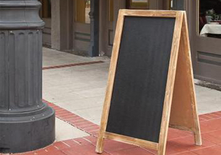 Krijtborden & tariefborden