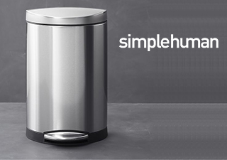 Simplehuman pedaalemmers