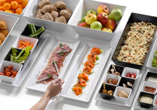 Buffetschalen melamine