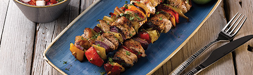 churchill stonecast servies blauw hotelporselein cornflower blue-sf