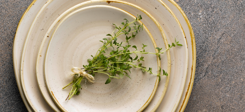 Churchill Stonecast 'Nutmeg Cream'