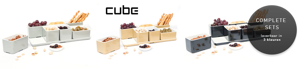 CUBE melamine organizer - complete sets