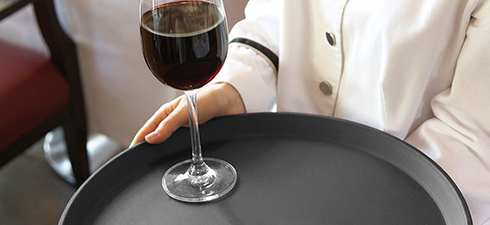 Dienbladen anti-slip