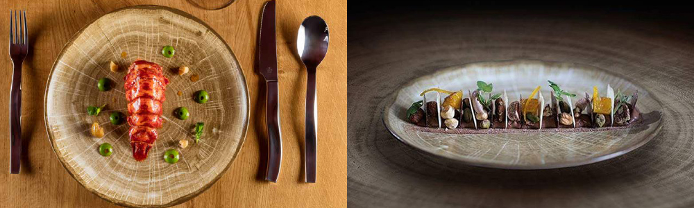 Moss Green groen Woodart Rak Porcelain sfeer