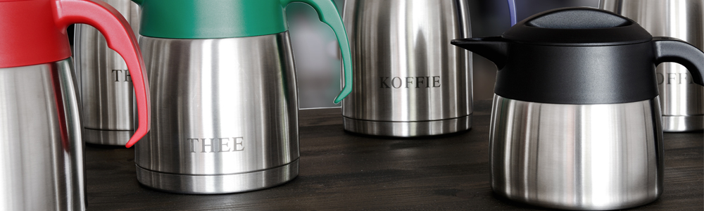 Koffiekannen theepotten melkkannen sfeer