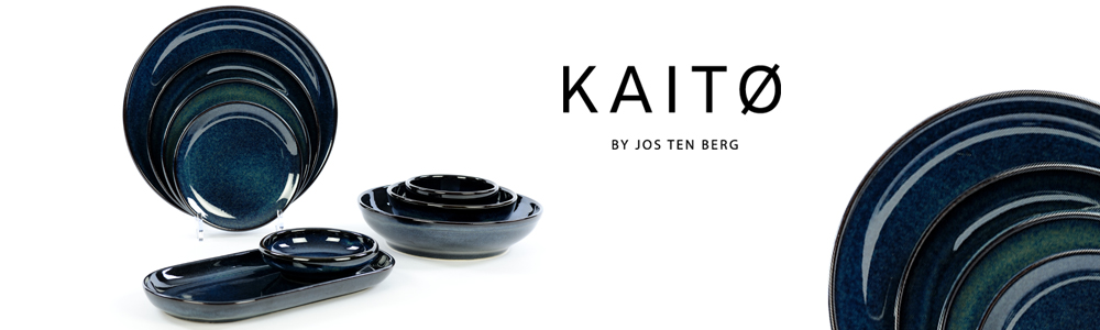 KAITO Stoneware Indigo Blue sfeer