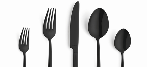 Amefa Metropole Black 1170 - 18/10 - 4 mm