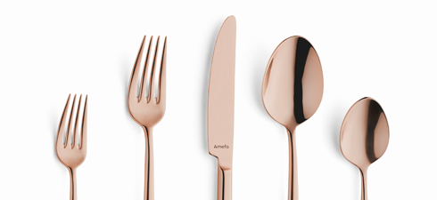 Amefa Metropole Copper 1170 - 18/10 - 4 mm