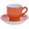 koffiekop en schotel model pisa orange mix match