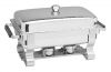 Chafing dish roestvrijstaal gastronorm met branders