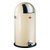 wesco-kickboy-pedaalemmer-amandel-40-liter-afvalbak-vuilnisbak