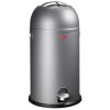 wesco-kickmaster-zilver-33-liter-pedaalemmer-afvalbak-vuilnisbak