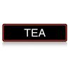 Sticker tea thee Bravilor