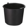 emmer-kunststof-zwart-12-liter