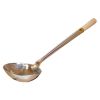 Woklepel houten handvat 46cm.