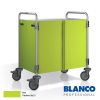 blanco-serveerwagen-SW-8x5-3-bladen-kleur-pantone-382-C-lime