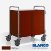 blanco-serveerwagen-SW-8x5-3-bladen-kleur-pantone-4695-C-espresso