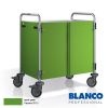 blanco-serveerwagen-SW-8x5-3-bladen-kleur-pantone-370C-apple-green