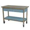 keukenmeubel-keuken-meubilair-werktafel-rvs-2-laden-verrijdbaar-lavendel-blauw