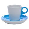 Koffiekop color me hotelporselein kleur ocean blue