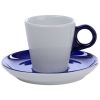 Koffiekop color me hotelporselein kleur kobalt blauw