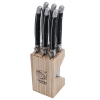 steakmessen-laguiole-style-de-vie-premium-line-6-stuks-zwart-lemmet-met-houten-blok