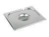 Gastronormdeksel roestvrijstaal lepeluitsparing
