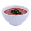 Melamine soepkop rond Global kleur wit