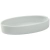 Asbak ovaal Ocean wit Nova hotelporselein