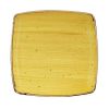 bord diep vierkant 26-8cm churchill stonecast mustard seed yellow SMSSDS101
