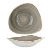 schaal driehoekig 23-5cm churchill stonecast peppercorn grey SPGSTRB91