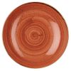 coupe schaal 31cm churchill stonecast spiced orange SSOSPLC21