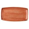 bord rechthoekig 35x18-5cm churchill stonecast spiced orange SSOSOP141