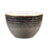 schaaltje 22-7cl H6-2cm diam9-8cm churchill studio-prints-homespun-charcoal-black SPCBSSGR1
