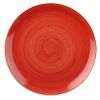 coupebord 28-8cm churchill stonecast berry red SBRSEV111