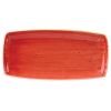 bord rechthoekig 35x18-5cm churchill stonecast berry red SBRSOP141