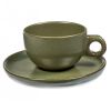 cappuccinokop-23cl-cappuccinoschotel-camo-green-surface-by-sergio-herman-serax