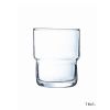 Sapglas Log 16cl gehard stapelbaar Arcoroc