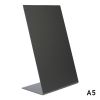 Tafekrijtbord L-board securit A5 set 3 stuks acryl
