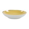 Coupebord diep L diam 24cm Saturno Nature Yellow