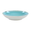 Coupebord diep L diam 24cm Saturno Nature Blue