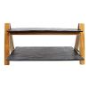 Etagere tafelpresentatiestelling Frostone Riser acacia hout